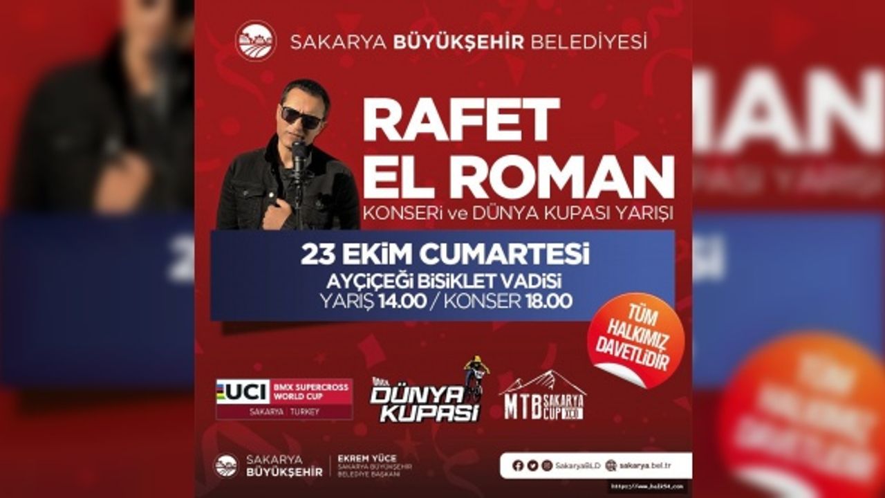 Rafet El Roman Ayçiçeği Vadisi’ne geliyor