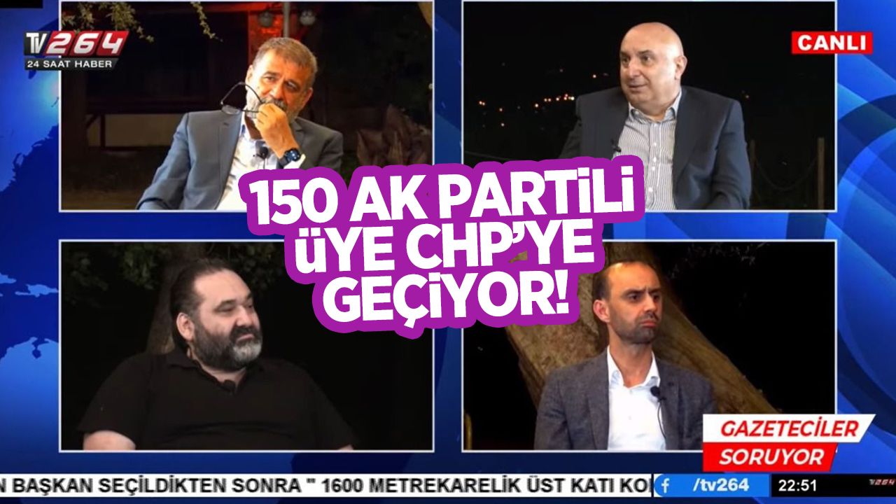 Özkoç, Sakarya'da 150 AK Partili üye CHP'ye geçecek