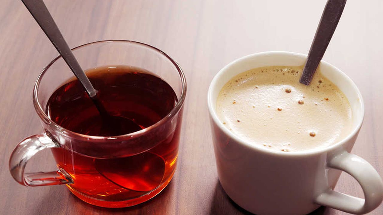 Çay ve kahve çok içiyorsanız daha fazla su tüketin!