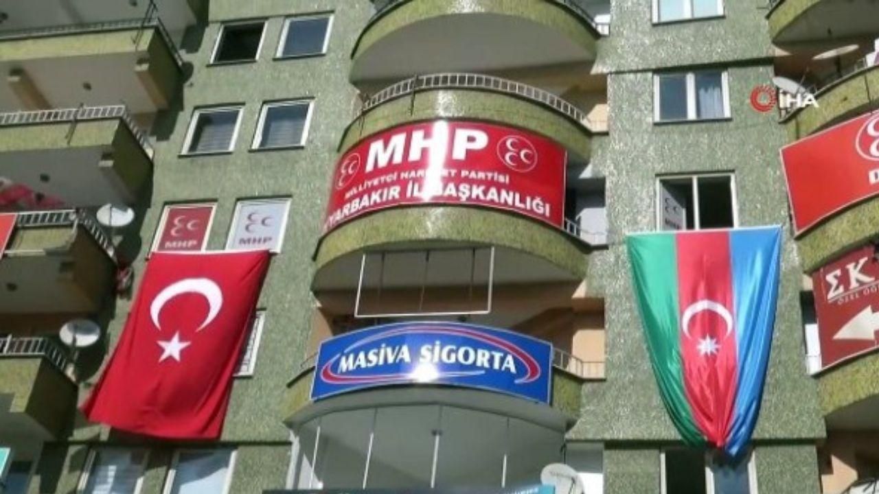 MHP, Diyarbakır il teşkilatının kapısına kilit vurdu!
