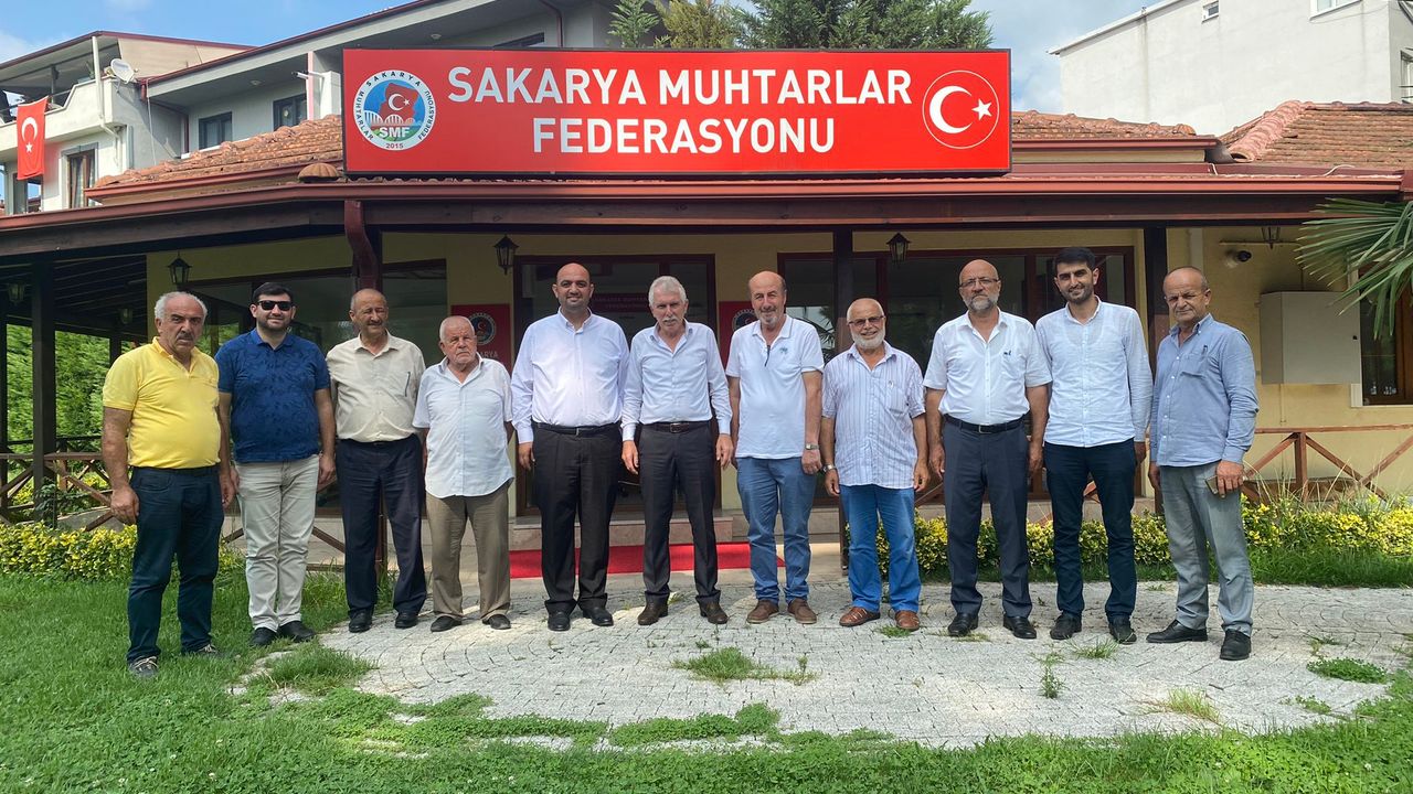 Saadet Sakarya'dan Muhtarlar Federasyonuna ziyaret