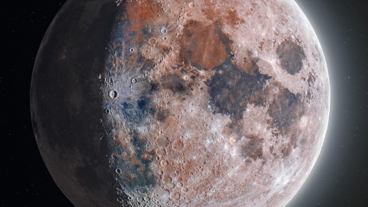 Ay'ın son derece detaylı yeni fotoğrafları çekildi