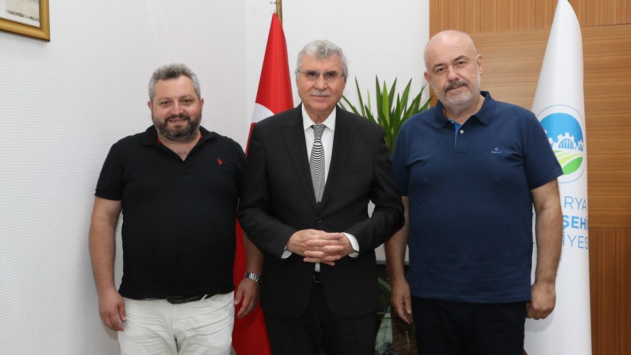 Köseoğlu'dan başkan Ekrem Yüce'ye ziyaret