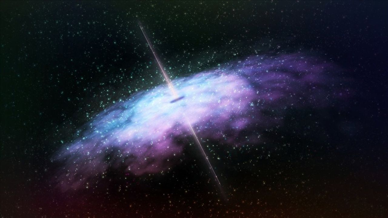Gözlemlenen en büyük kara delik jeti keşfedildi