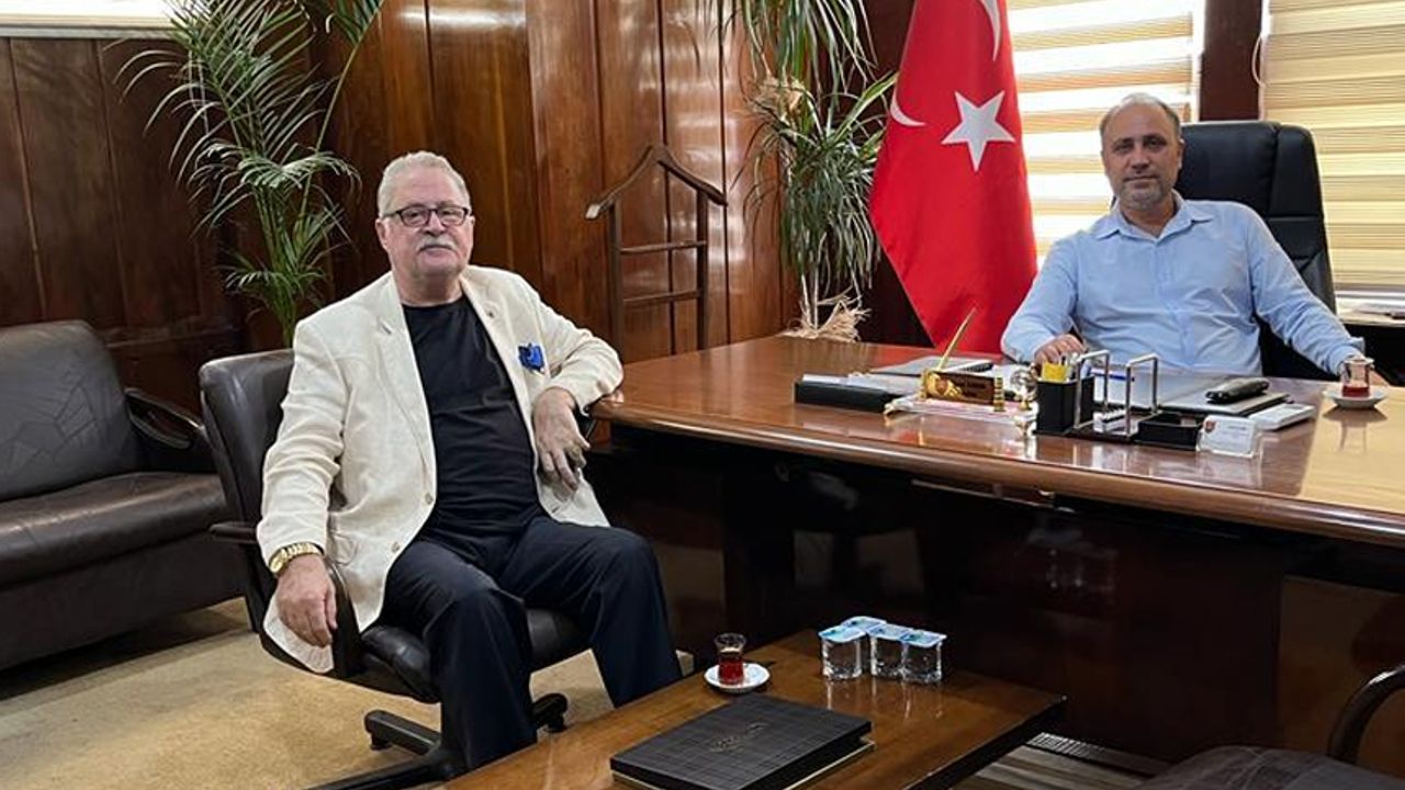 Murat Uygun'dan Başkan İlkhun'a ziyaret