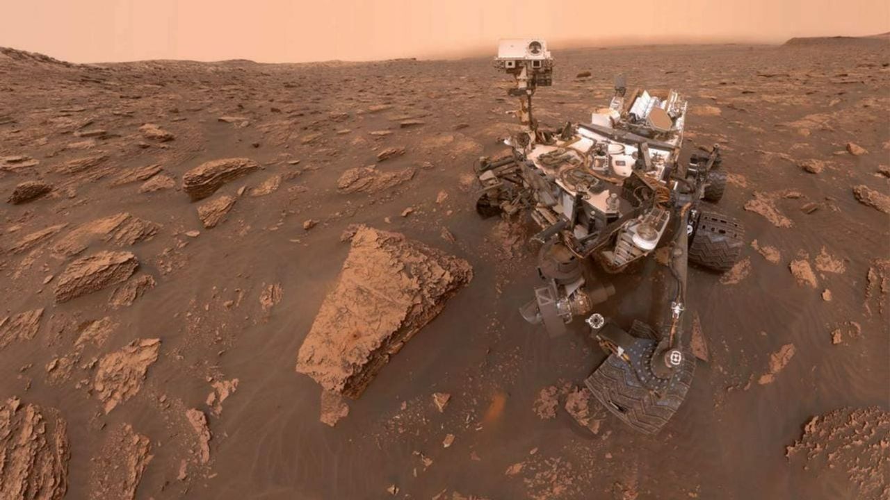 Mars'ta 10 bin ton çöp birikti