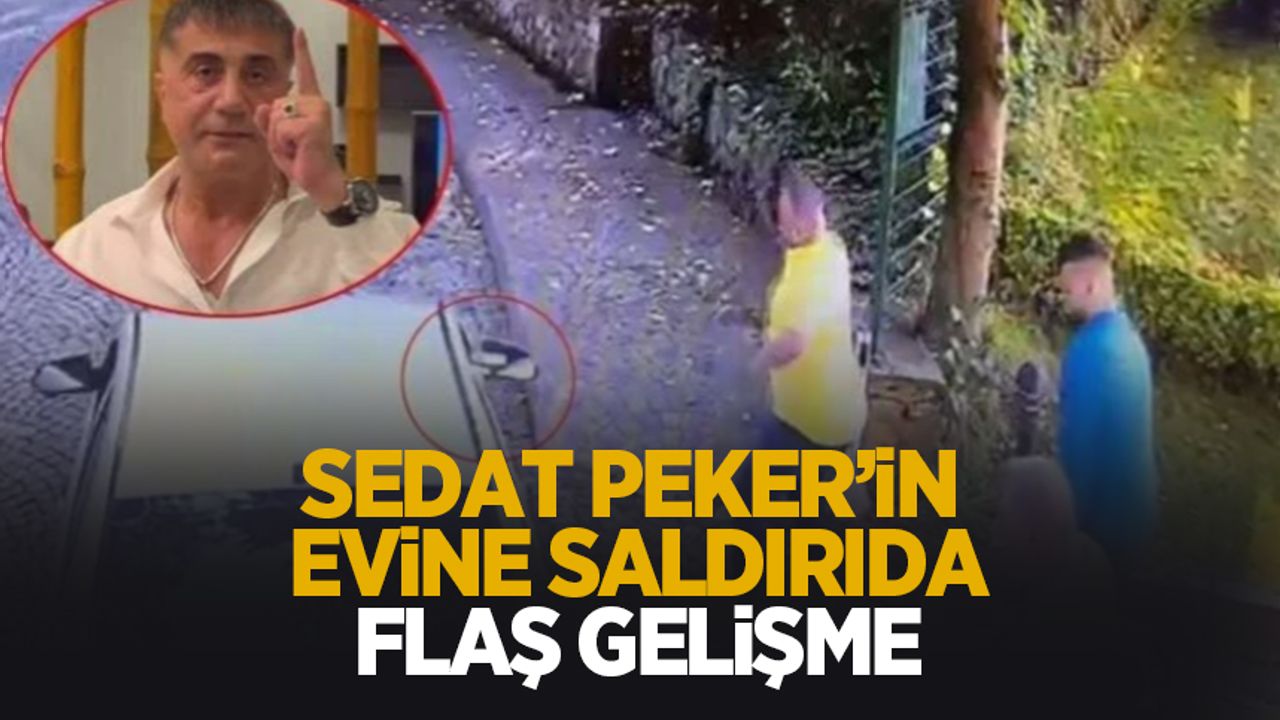 Sedat Peker’in evine silahlı saldırıda tutuklama
