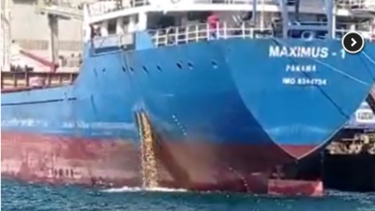 İzmit Körfezi'ni kirleten gemiye 5 milyon lira ceza