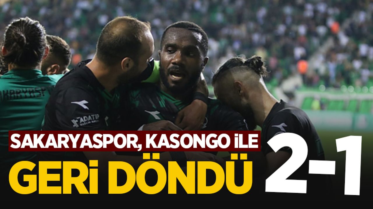 Sakaryaspor, Denizlispor'u geriden gelip 2-1 mağlup etti!