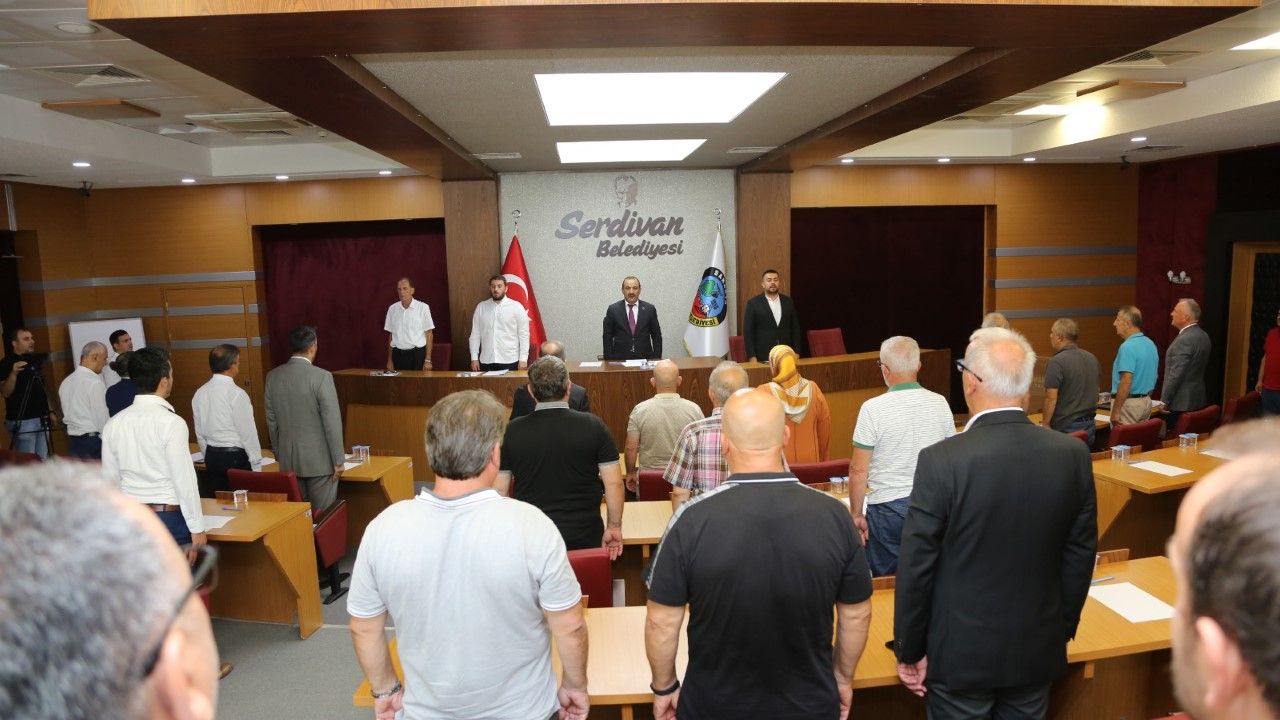 Serdivan Belediye Meclisi Eylül ayı için toplandı