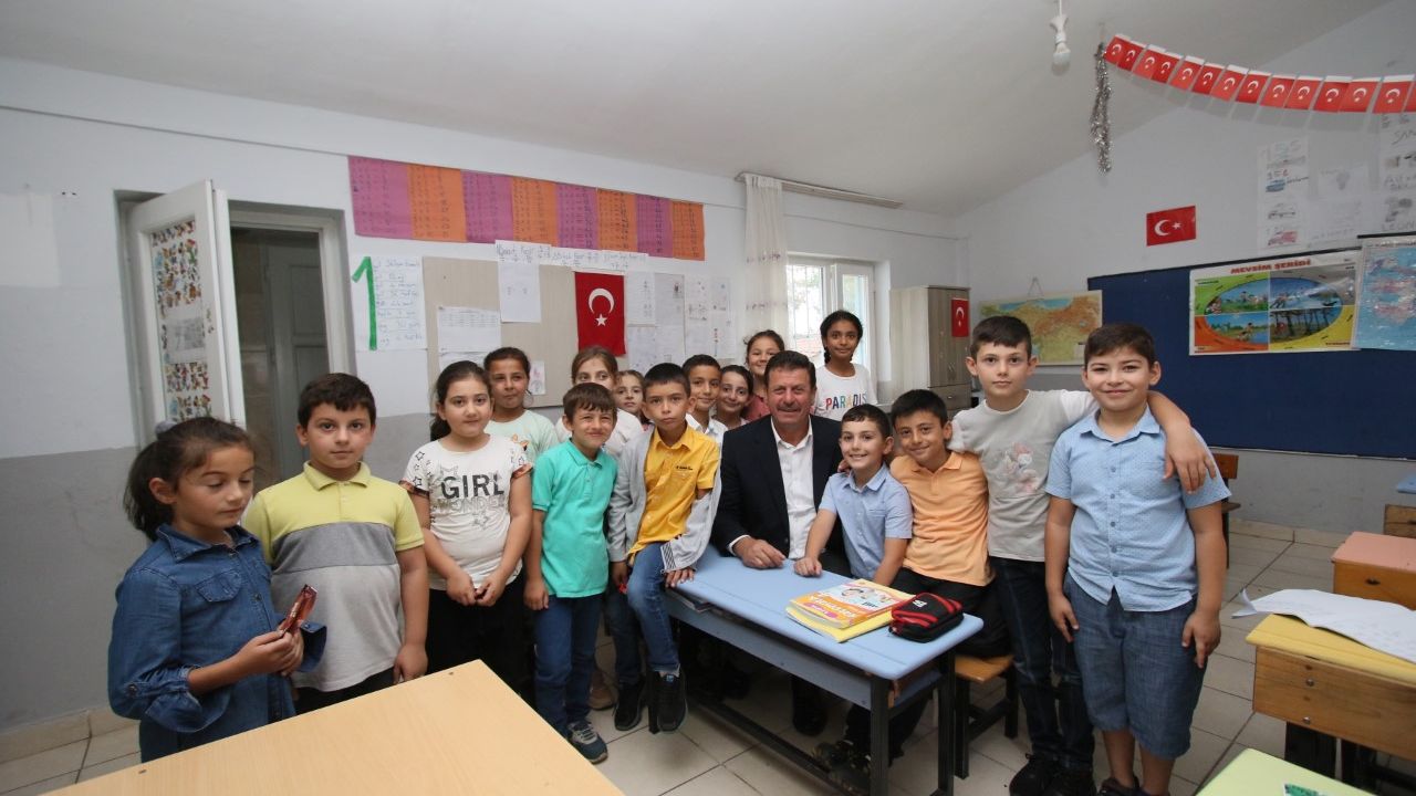 Başkan Soykan, öğrencilerin heyecanına ortak oldu