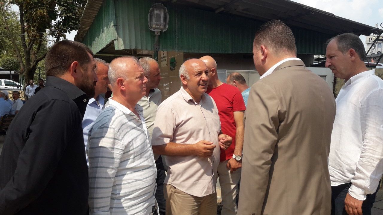 MHP'li Bülbül, Akyazılı Muhtarları dinledi 