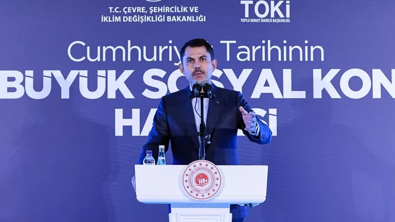 Bakan Kurum'dan konut cevabı: Sayın Kılıçdaroğlu, işiniz zor...