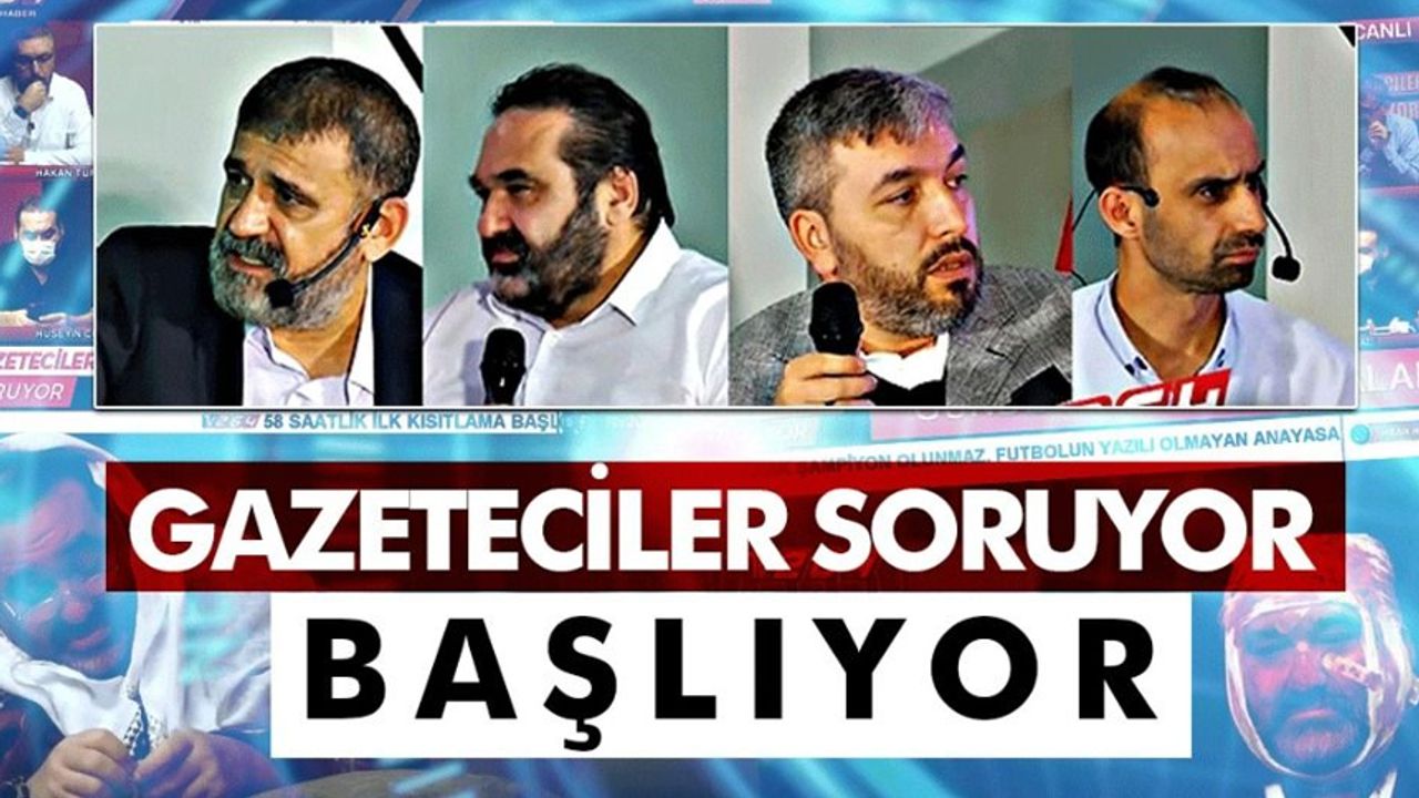 Gazeteciler Soruyor TV264'de Cuma günü başlıyor