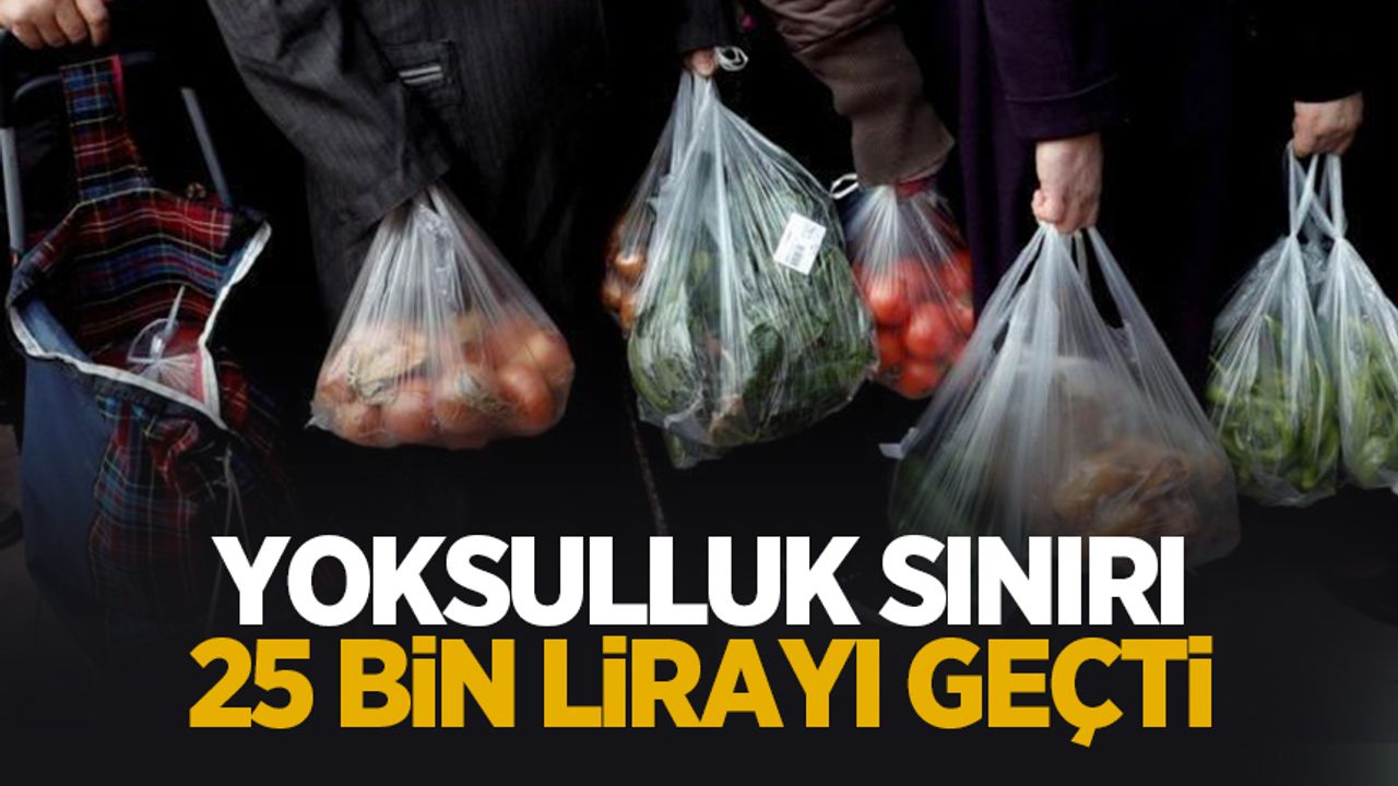 Türk-İş: Açlık sınırı 7 bin 785 lira oldu
