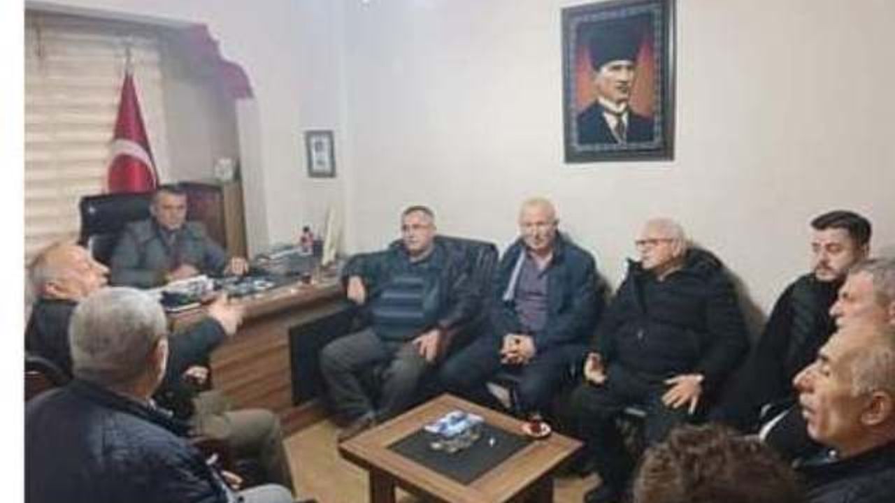 Şoförler Odası başkanı Özdemir, durak başkanları ile toplandı