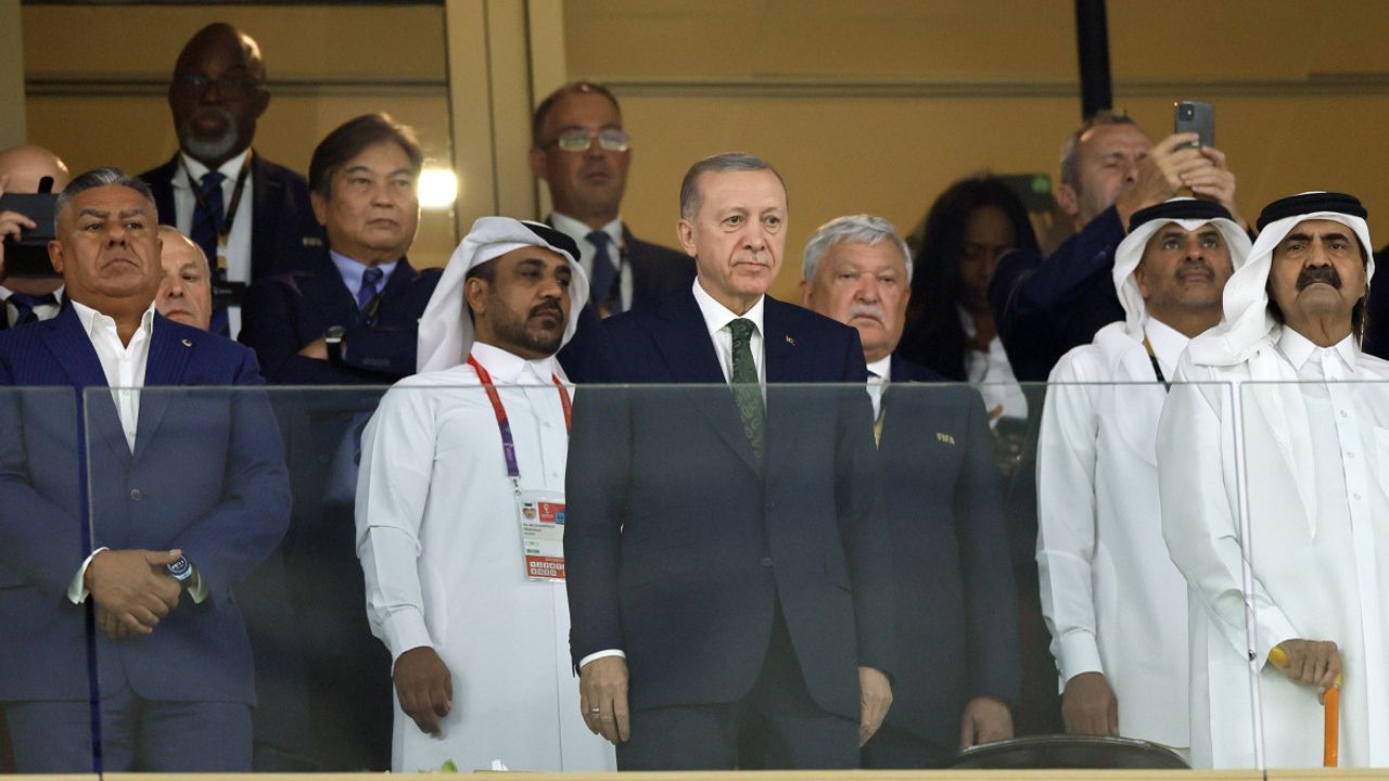 Cumhurbaşkanı Erdoğan, Arjantin-Fransa Dünya Kupası finalini izledi