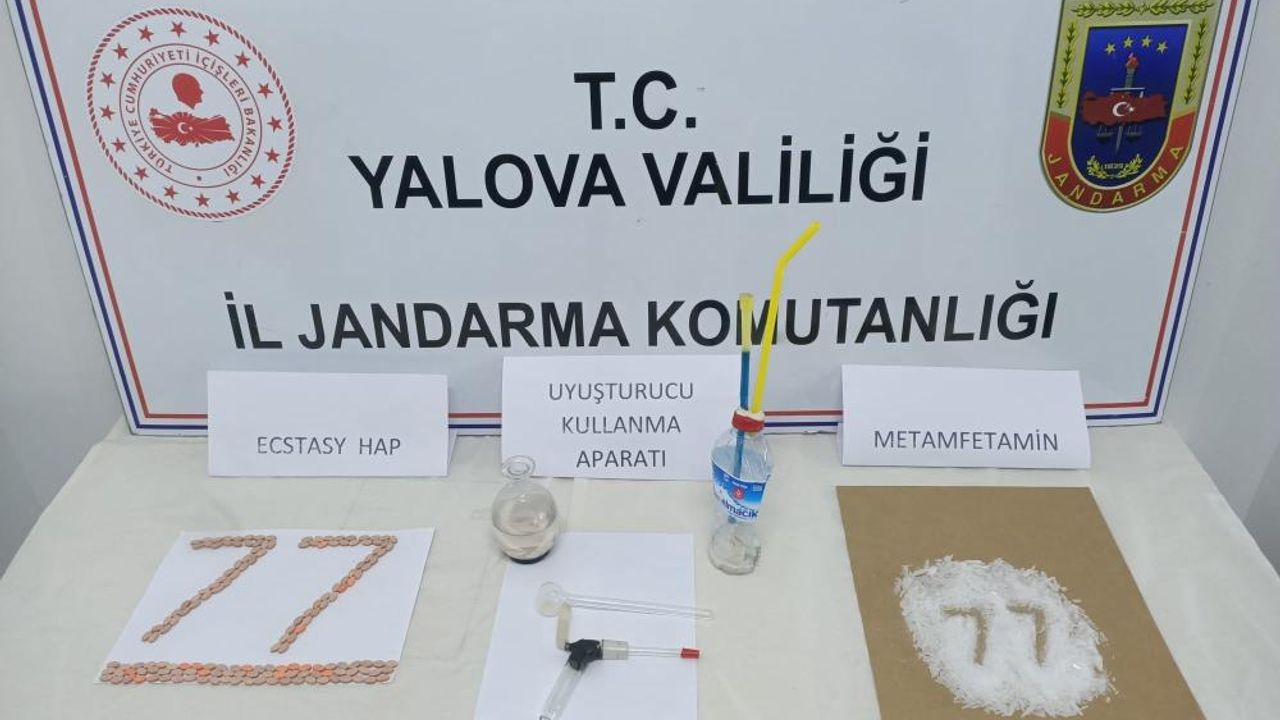 Yalova'da uyuşturucu operasyonu: 1 gözaltı