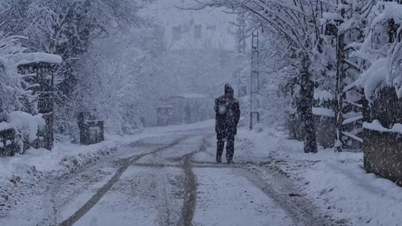 Türkiye geneli için kar yağışı uyarısı!