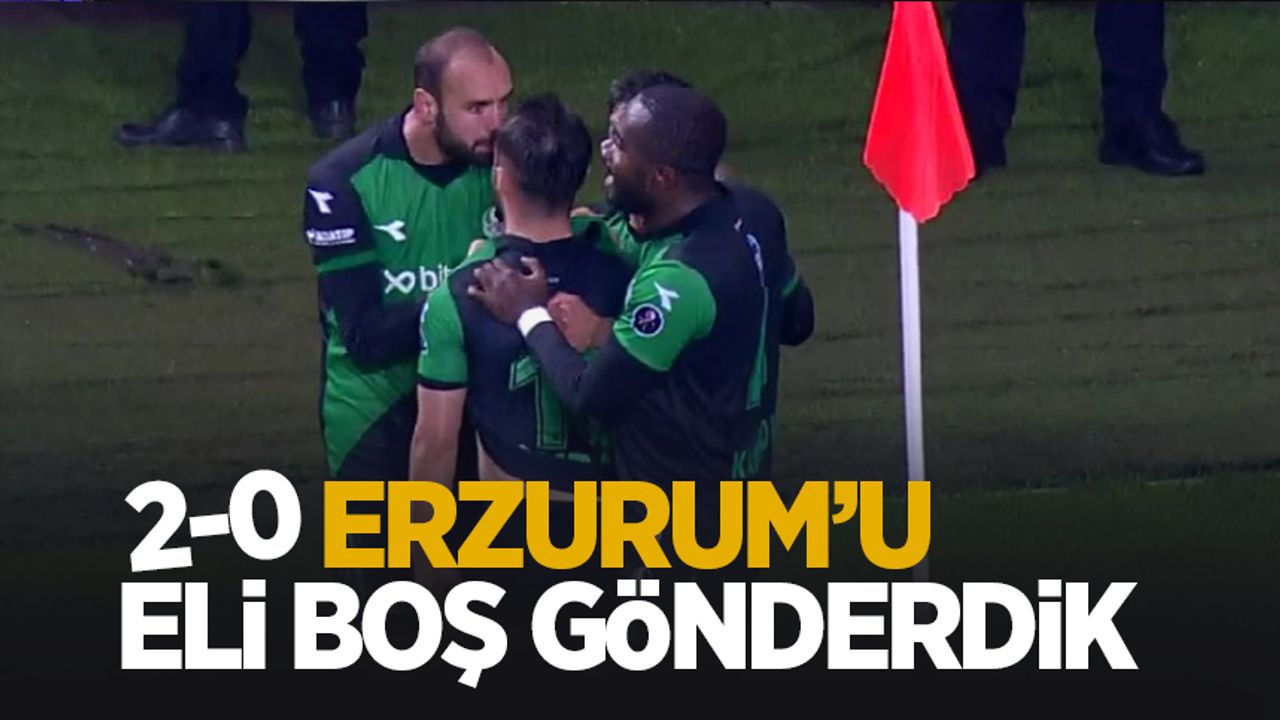 Sakaryaspor 2 Erzurumspor 0