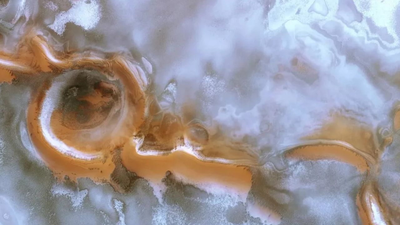 NASA, Mars'tan kış fotoğrafları paylaştı