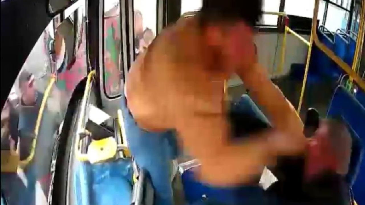 Halk otobüsü şoförünü darp eden saldırgan tutuklandı