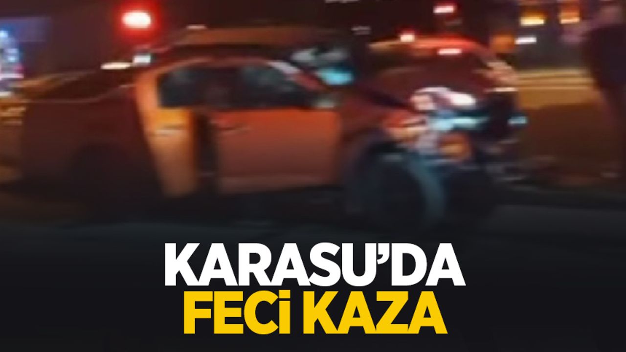 Karasu'da kaza: 2 yaralı