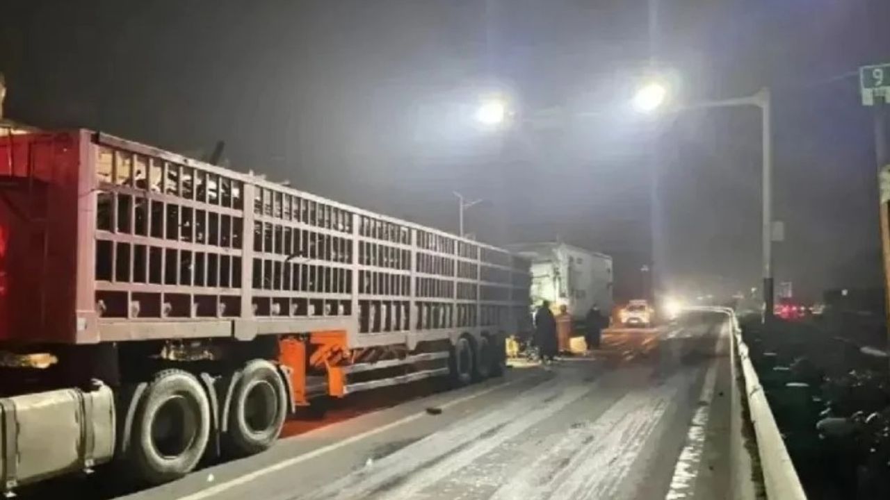 Çin'de kamyon taziye çadırına daldı: 17 ölü