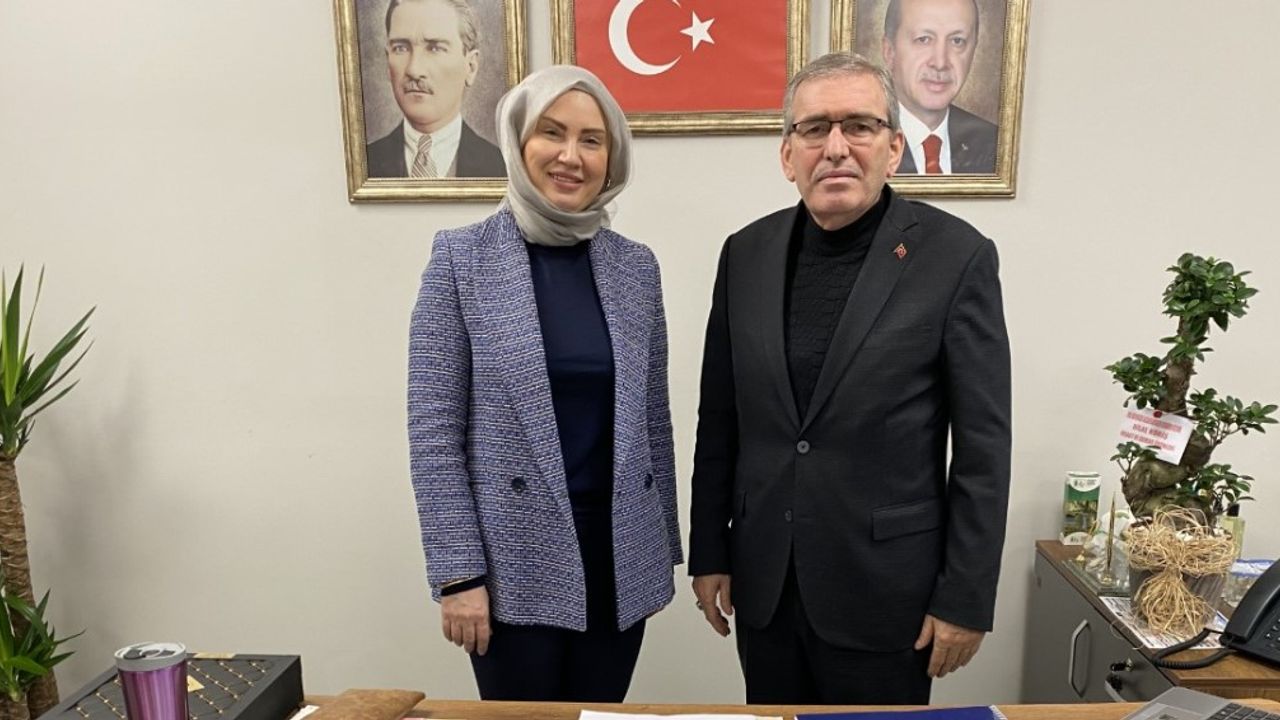 Yaşar Zımba ve yönetiminden Başkan Yardımcılarına tebrik ziyareti