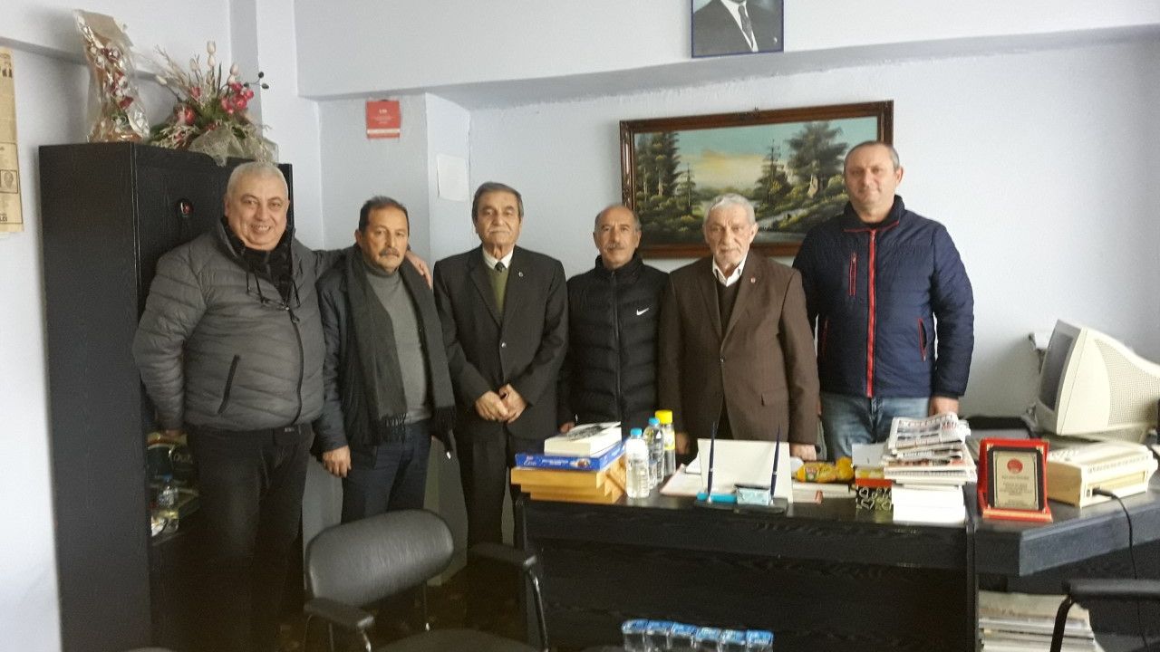 Belediye basın ve CHP’den kutlama ziyareti