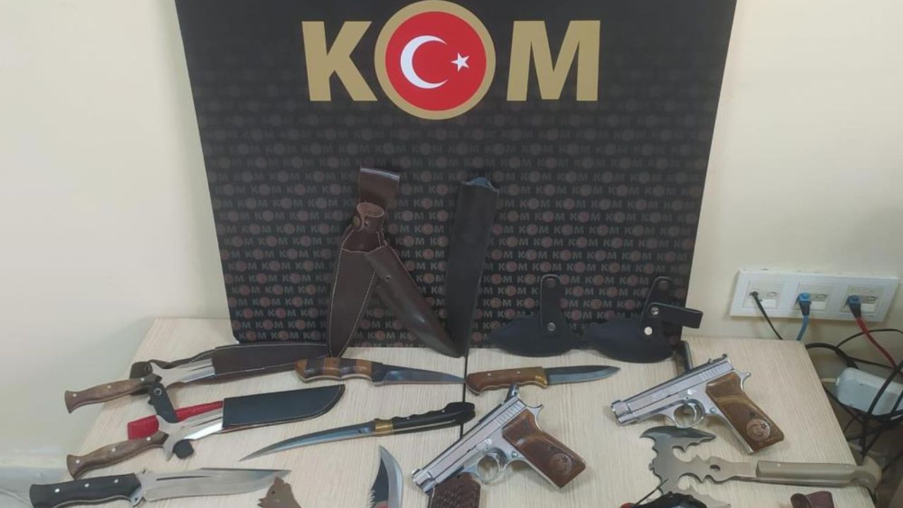 Kocaeli'de silah ticareti operasyonu: 5 gözaltı