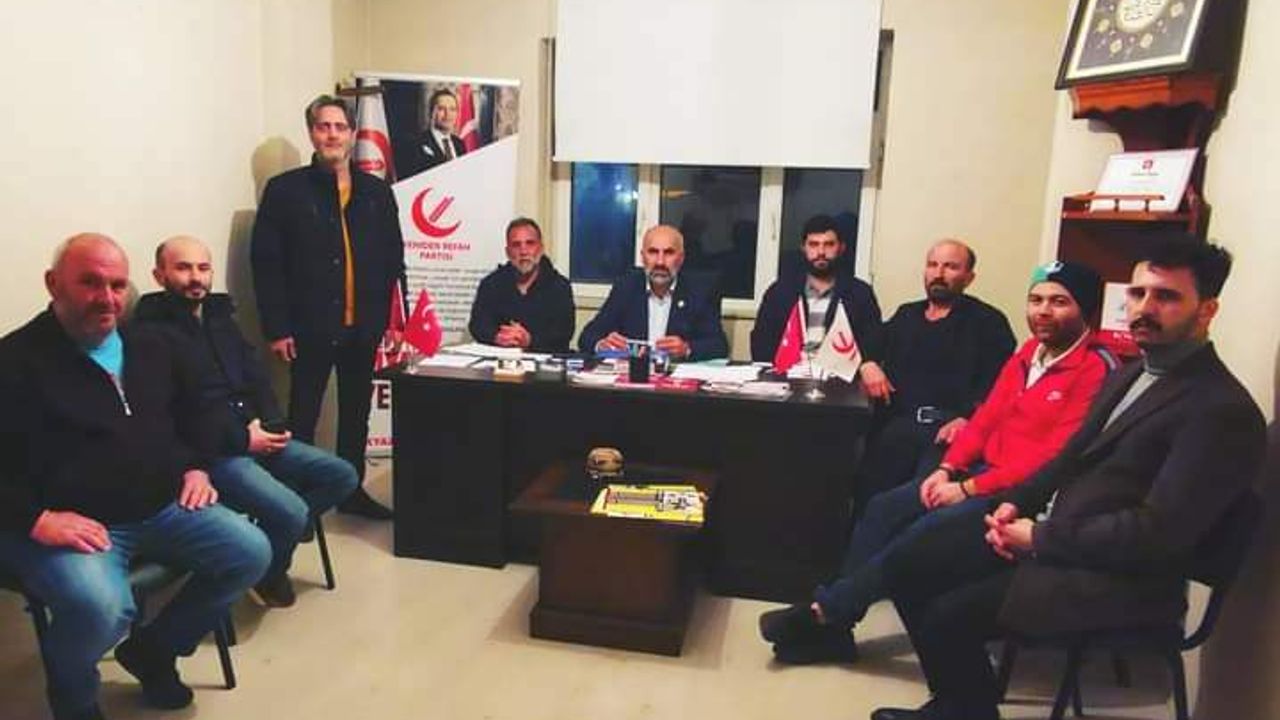 Yeniden Refah Partisi Akyazı İlçe yönetimi olağan toplantısını yaptı