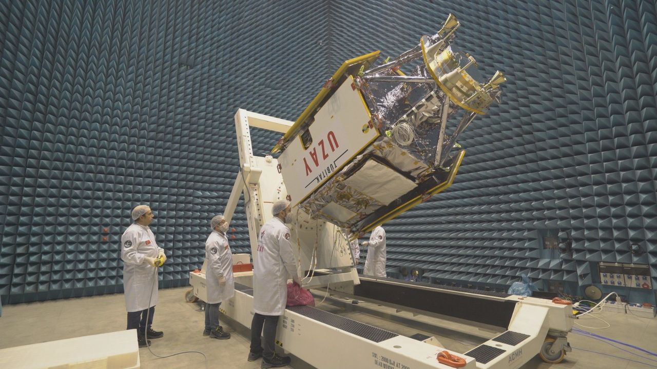 İMECE uydusunun yarın uzaya fırlatılması planlanıyor