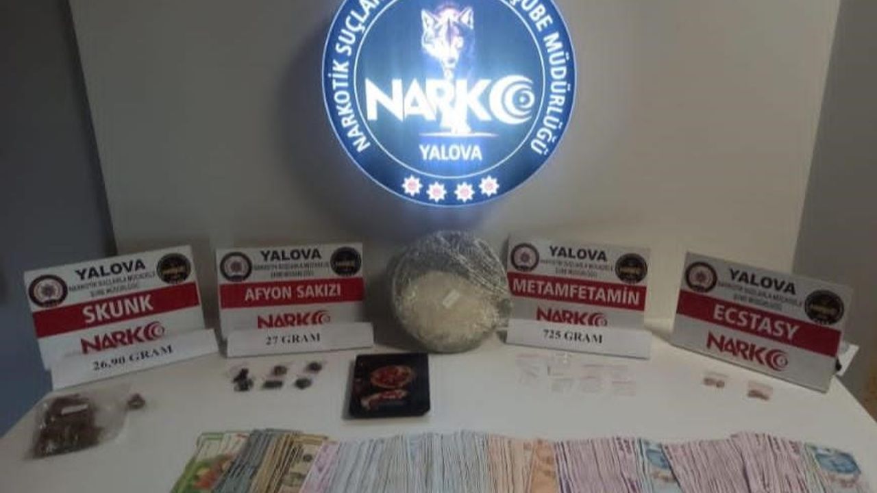 Yalova’daki uyuşturucu operasyonunda 1 tutuklama