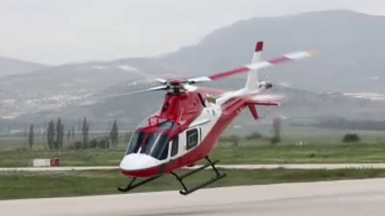 AW119 helikopteri Kara Havacılık Okulu envanterinde