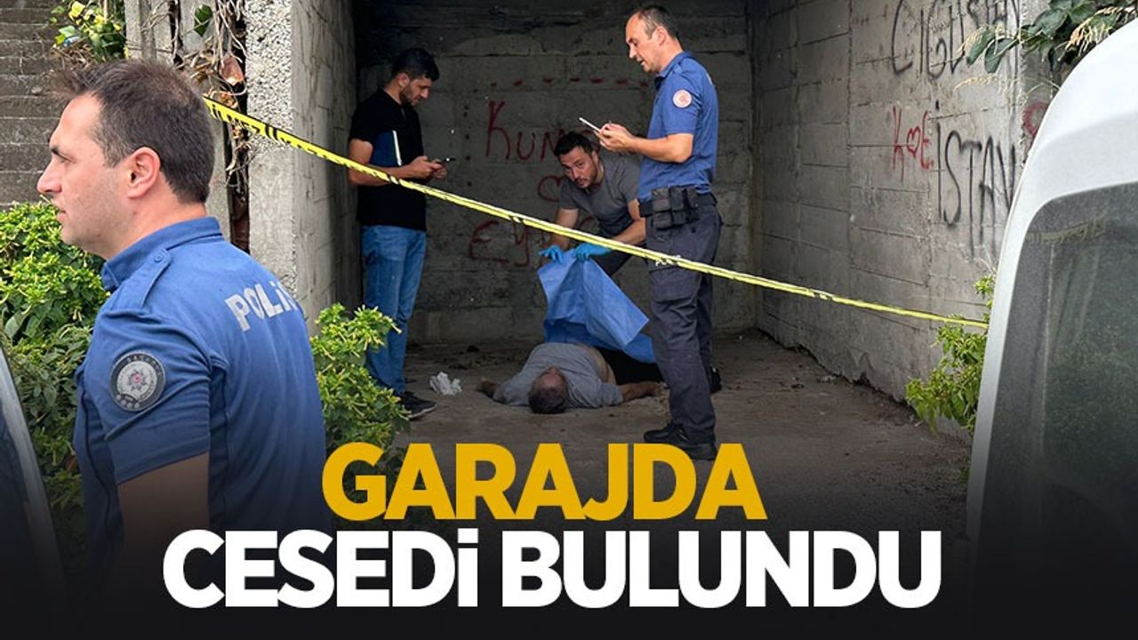 Serdivan'da garajda cesedi bulundu