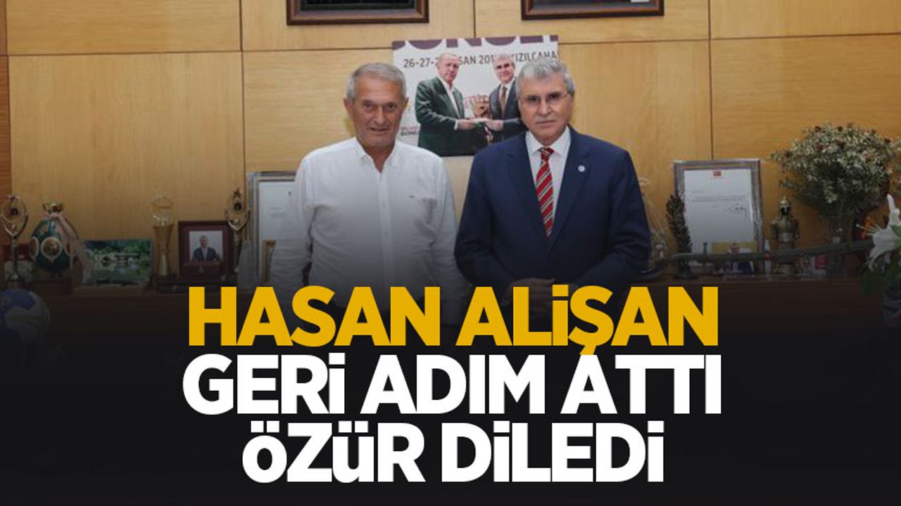 Hasan Alişan'dan geri vites: Özür diledi