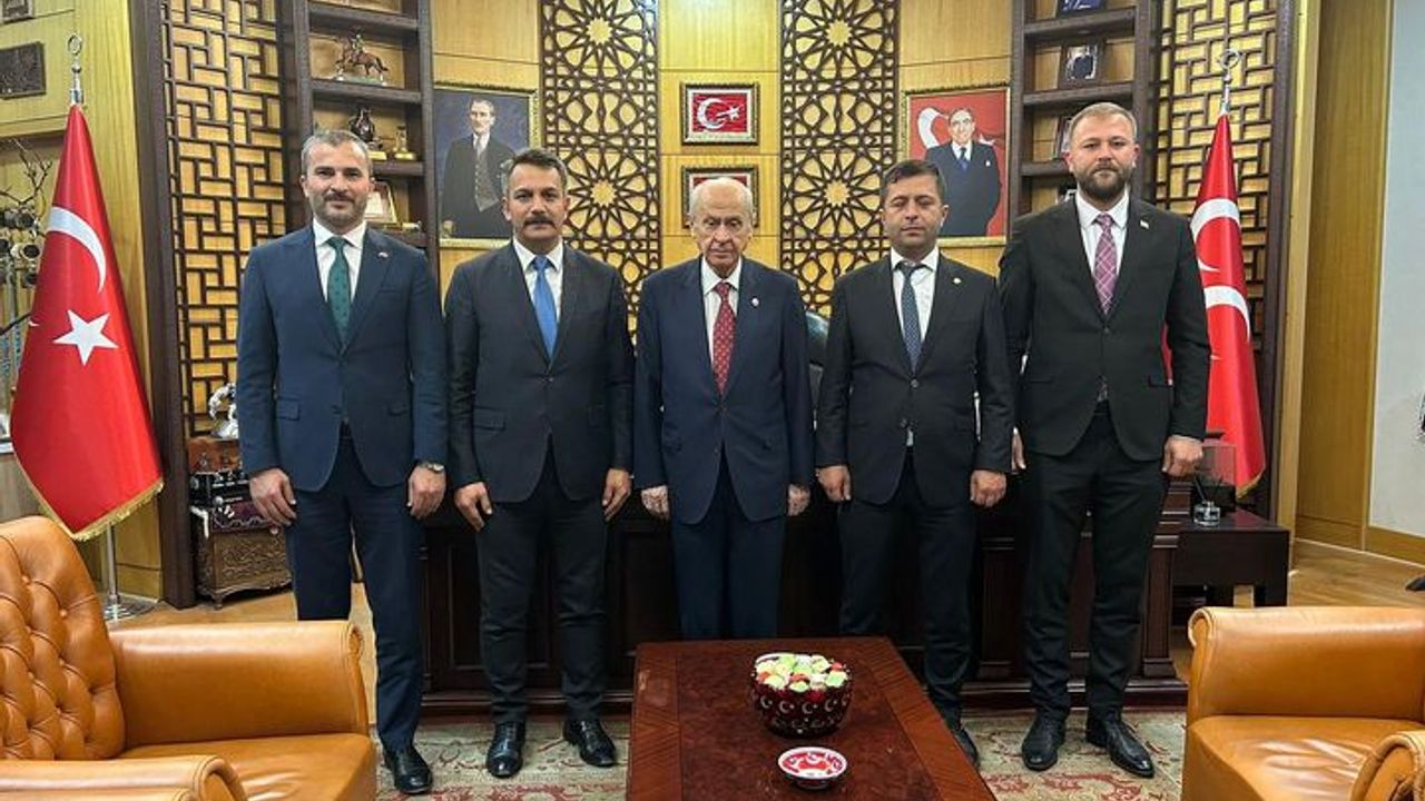 Başkan Pilavcı'dan Devlet Bahçeli'ye ziyaret
