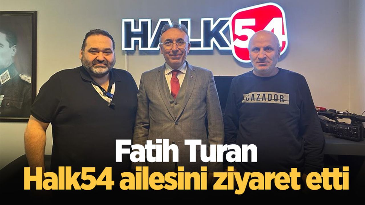 Fatih Turan Halk54 ailesini ziyaret etti