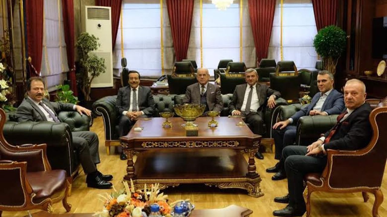 Akyazılı Oda başkanlarının Ankara ziyaretleri 