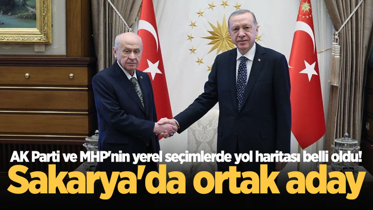 AK Parti ve MHP'nin yerel seçimlerde yol haritası belli oldu! Sakarya'da ortak aday