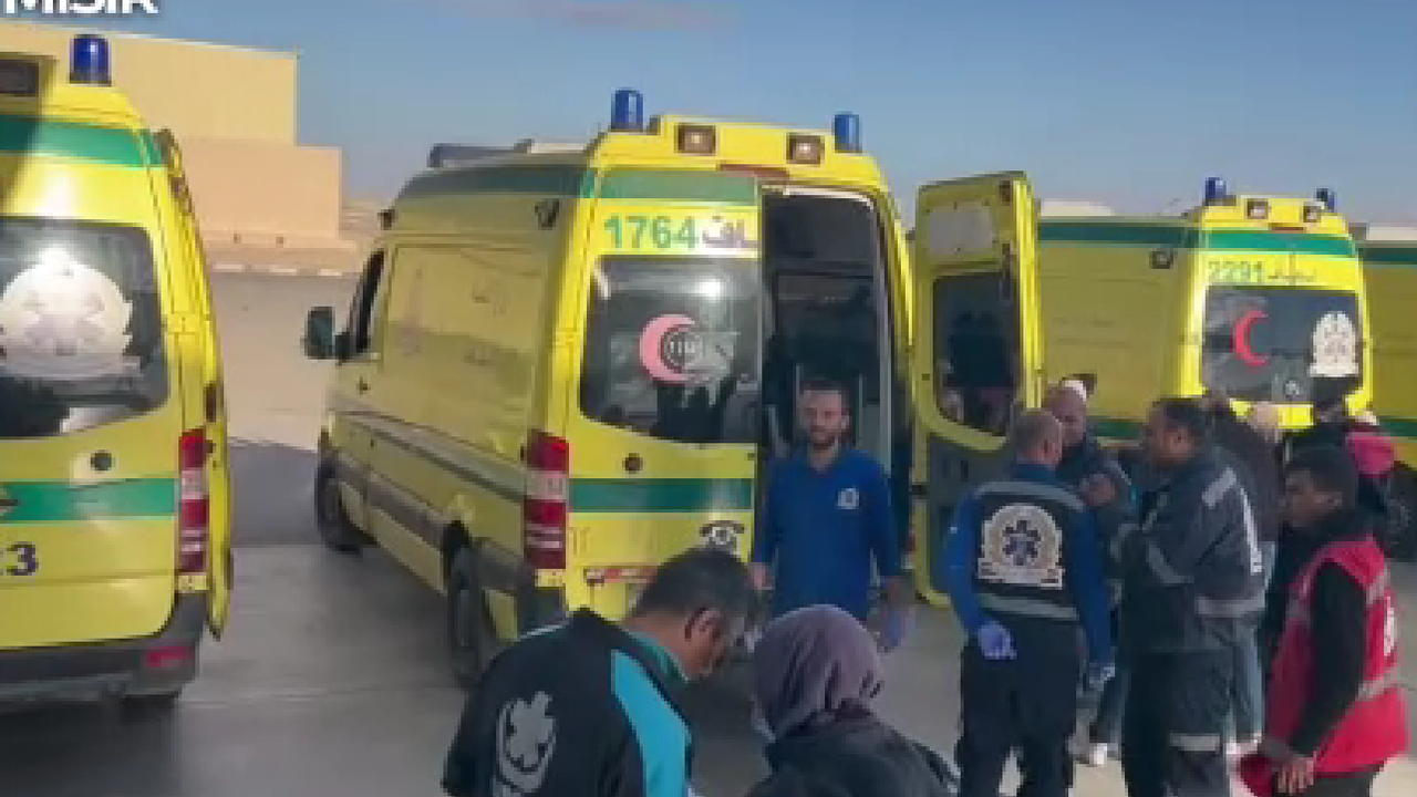 Gazzeli 85 hasta ve yaralı, Mısır’dan Türkiye’ye getiriliyor