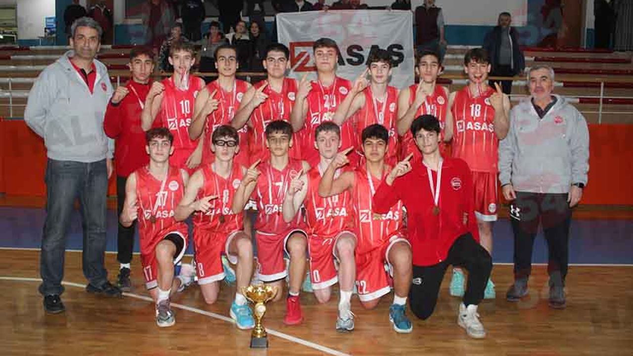 U16 Ligi'nde Sakarya Şampiyonu ASAŞ
