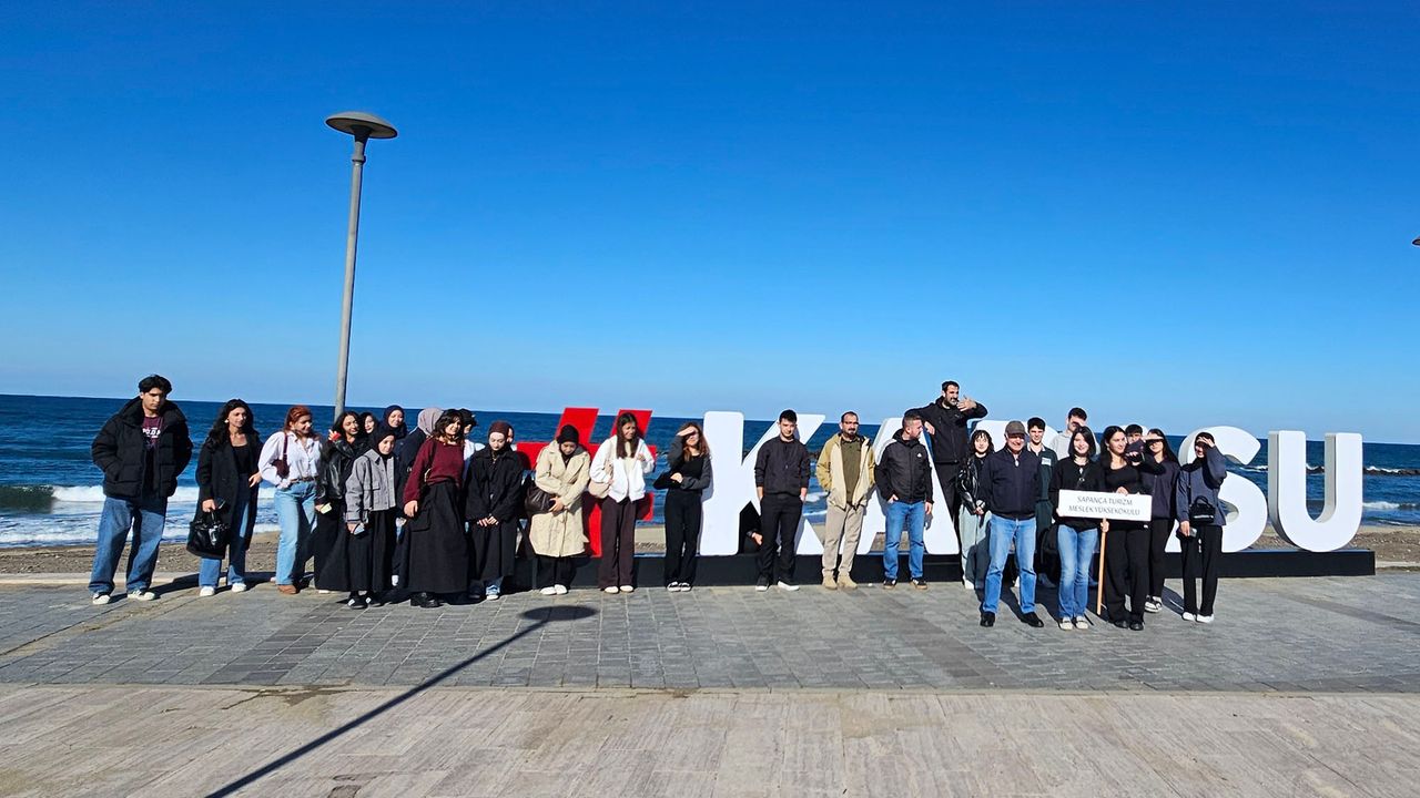 SUBÜ turizm öğrencileri tanıtım gezisinde buluştu