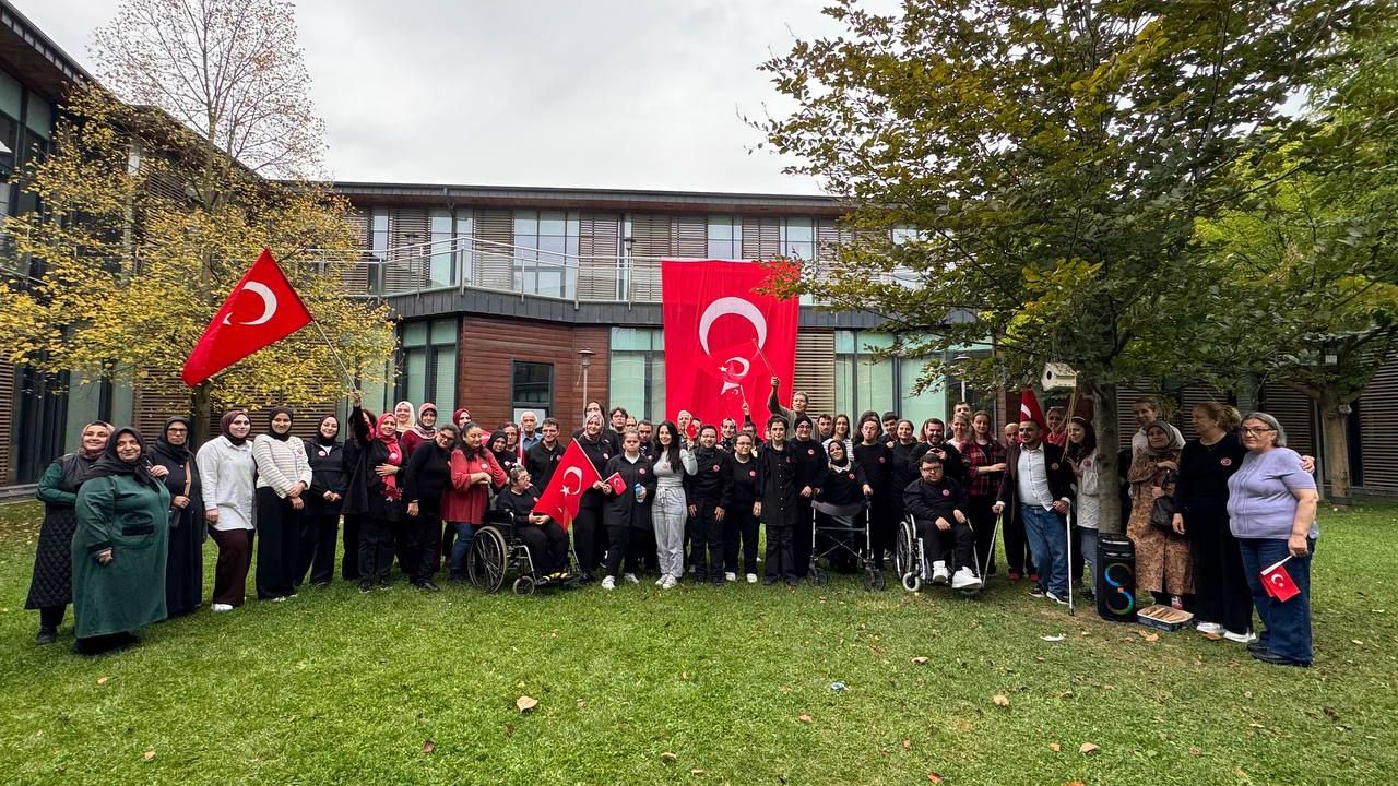 SGM’de özel bireylerin Cumhuriyet coşkusu