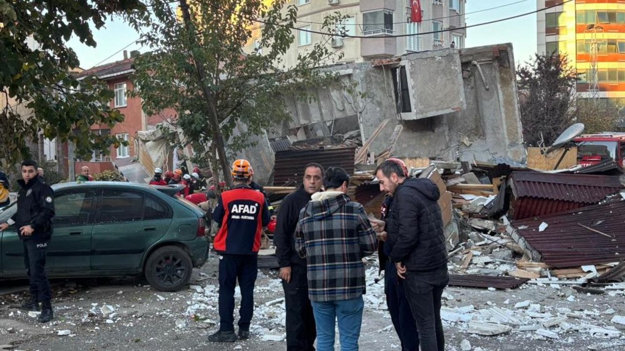 Gebze'de çöken 5 katlı binanın eski hali ortaya çıktı
