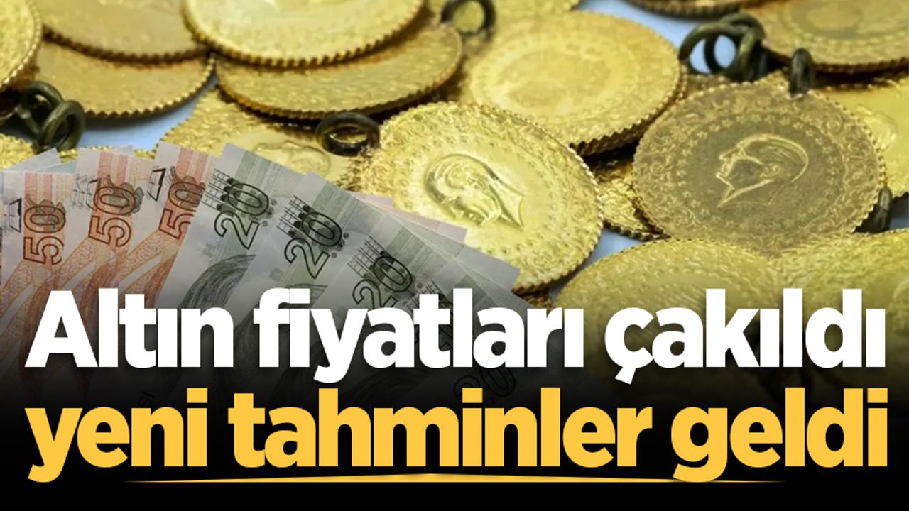 Altın fiyatları için yeni tahmin