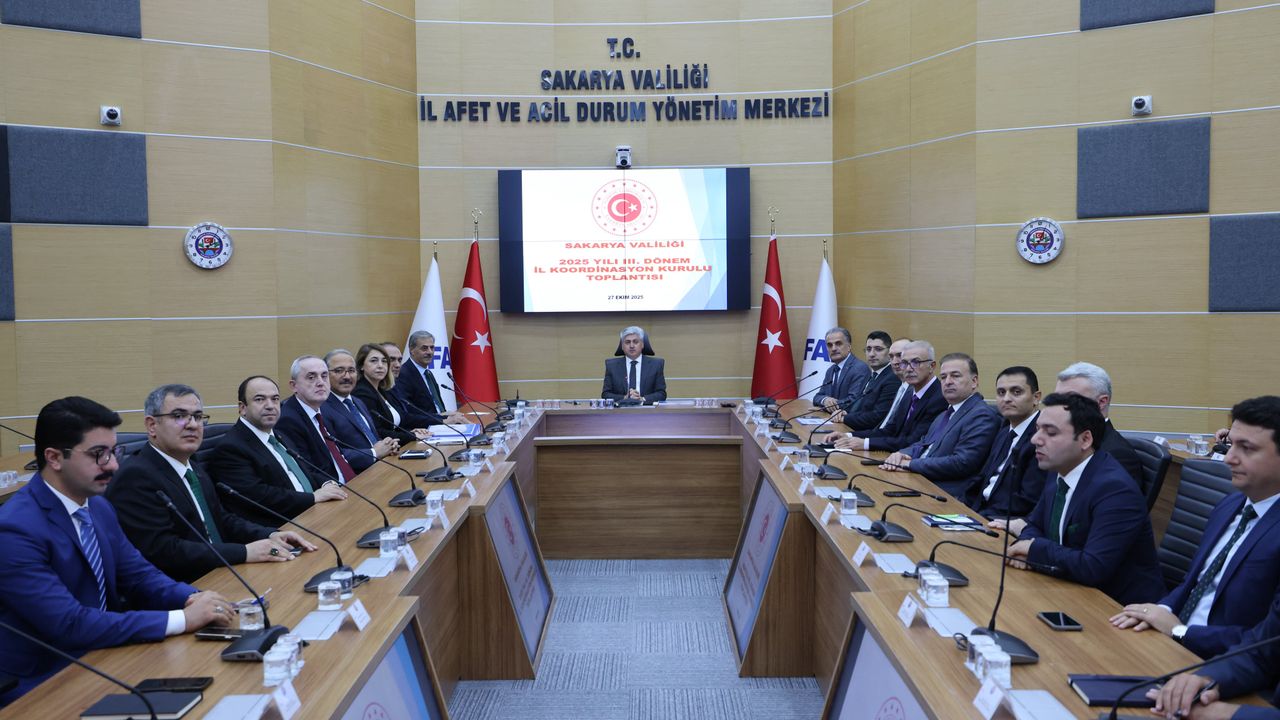 İl Koordinasyon Kurulu Toplantısı yapıldı