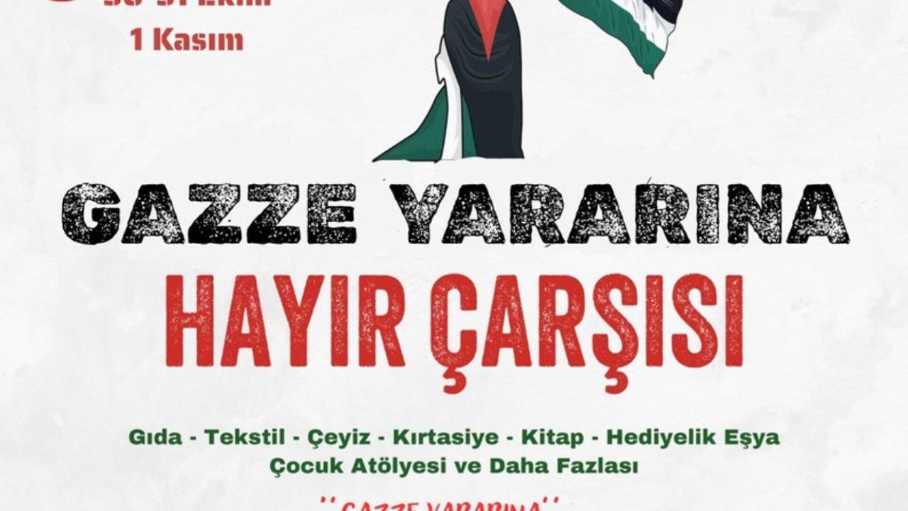 Sakarya STK Platformu’ndan Gazze’ye destek kermesi