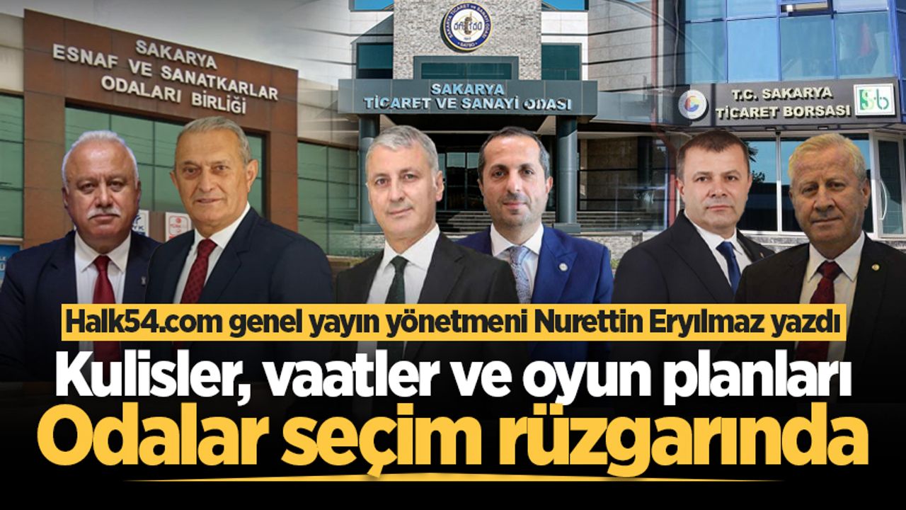Kulisler, vaatler ve oyun planları: Odalar seçim rüzgârında